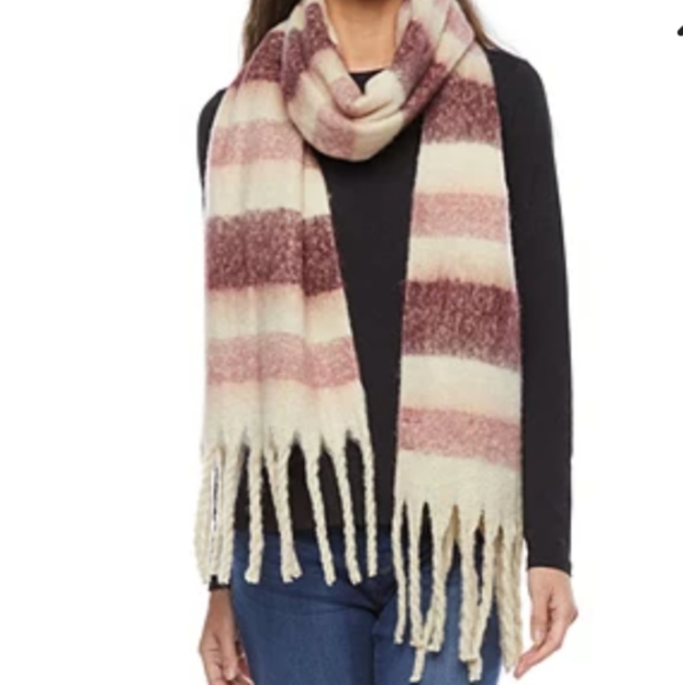 Frye & Co. Striped Scarf